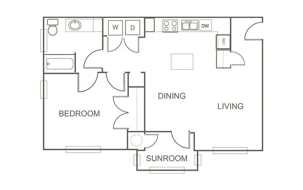 Fairfield Creek Estates Houston Apartments FloorPlan 5