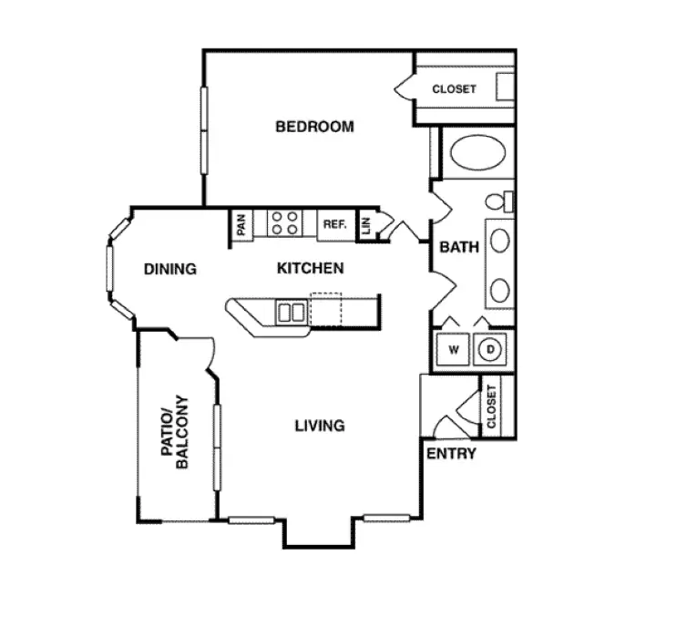 Fairmont First Colony Houston Apartments FloorPlan 4