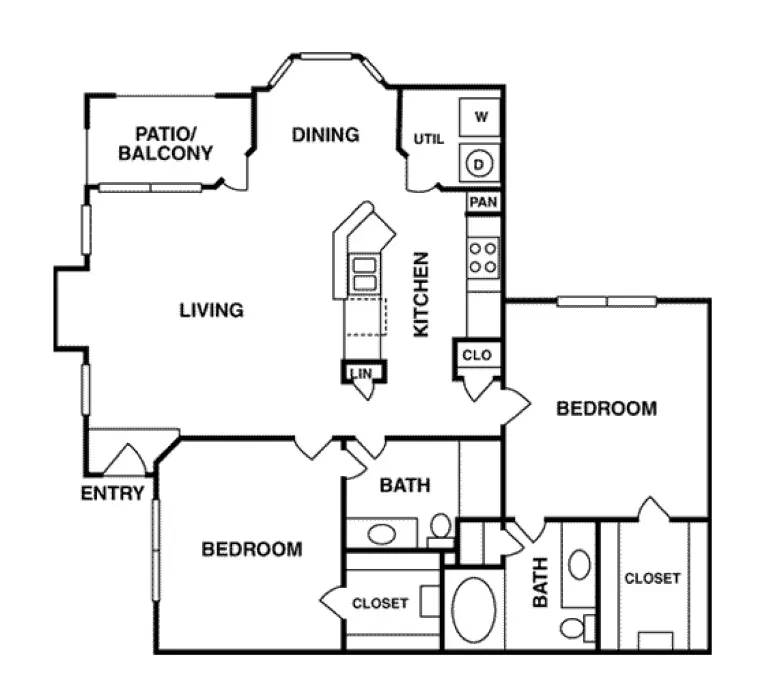 Fairmont First Colony Houston Apartments FloorPlan 7