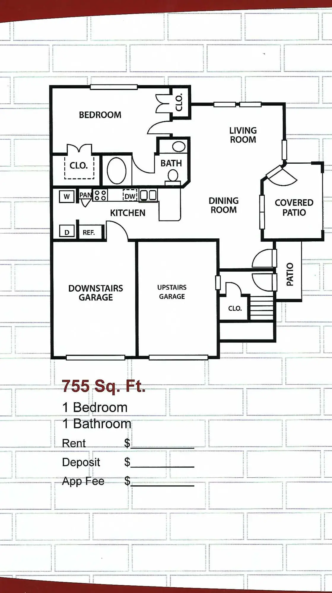 Fairmont Oaks Floor Plan 1