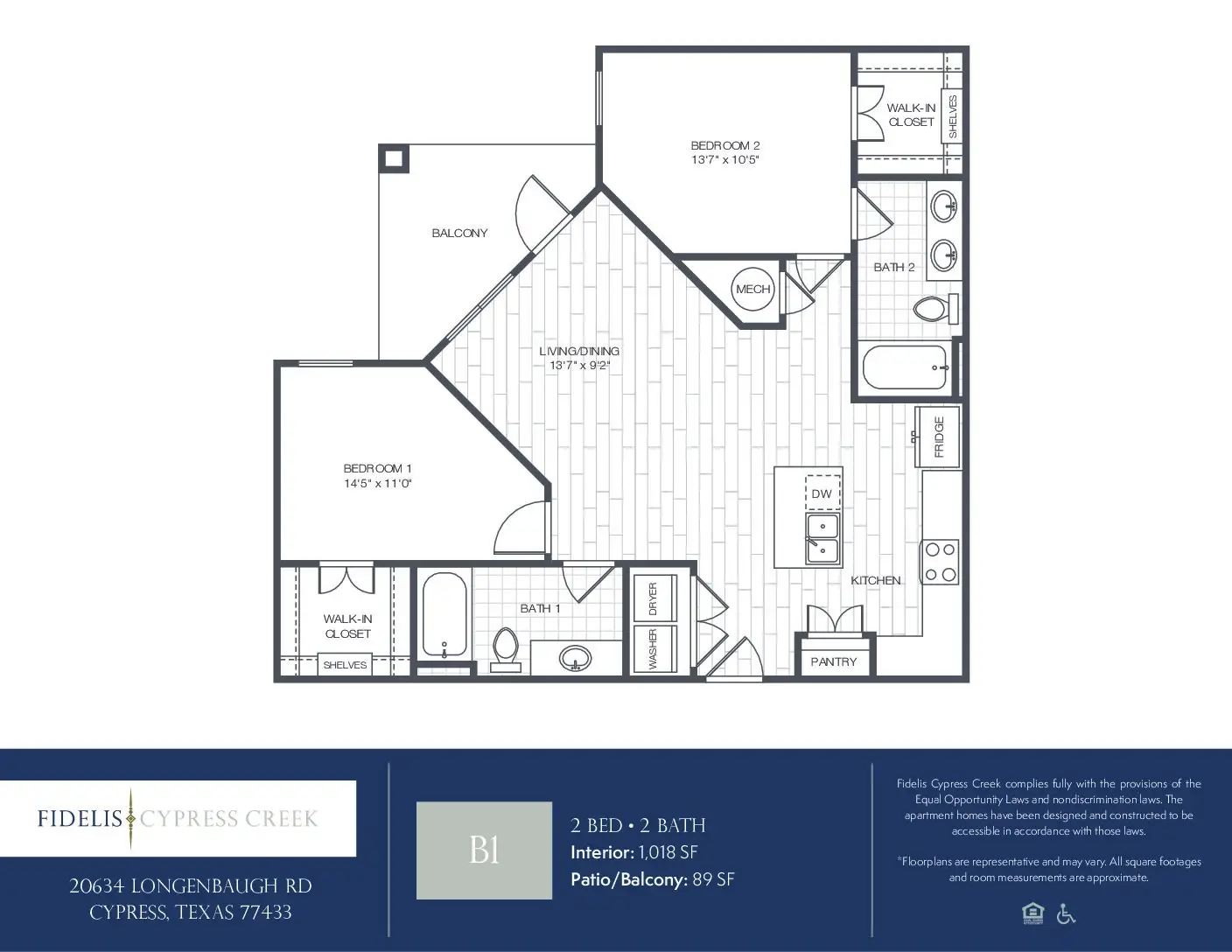 Fidelis Cypress Creek Floor Plan 4