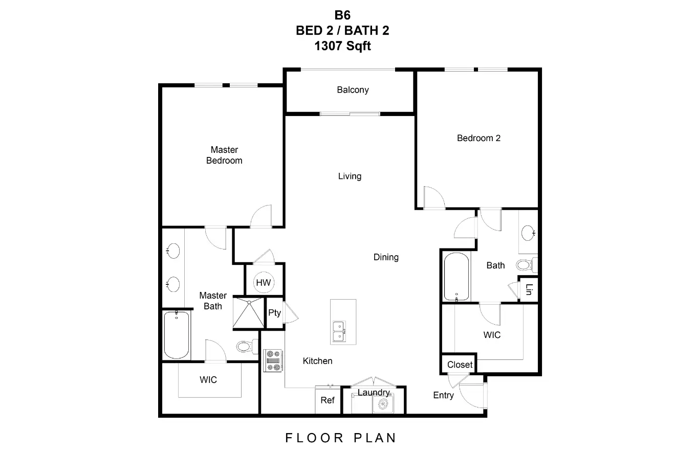 Flats on Tanglewilde Floor Plan 23