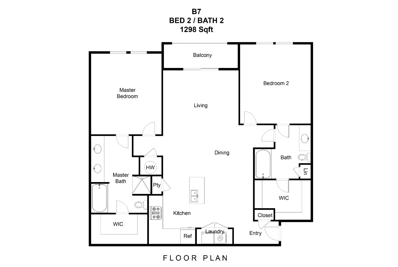 Flats on Tanglewilde Floor Plan 24