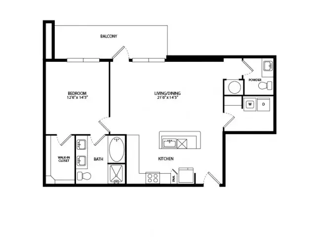 Foundry on 19th Apartment Floor Plan 10