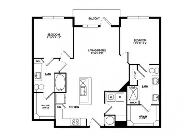 Foundry on 19th Apartment Floor Plan 17