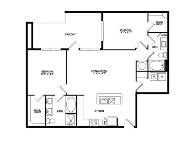 Foundry on 19th Apartment Floor Plan 26