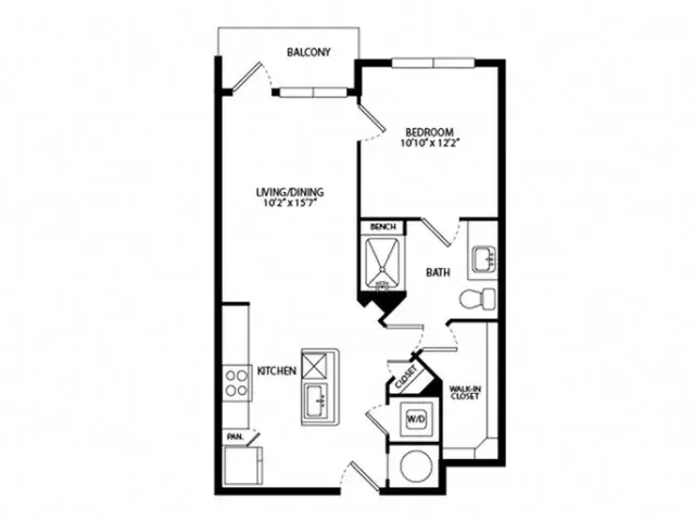 Foundry on 19th Apartment Floor Plan 5