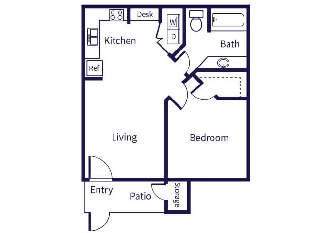 Fountains at Tidwell Floor Plan 1