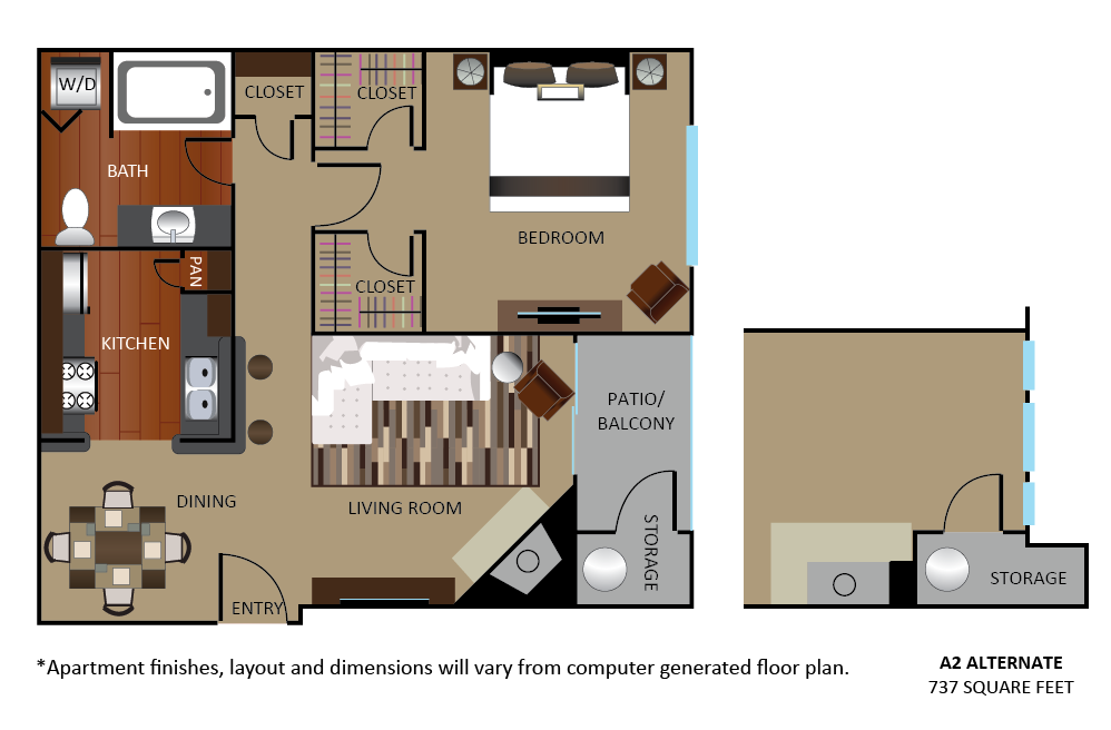 Gables Cityscape Floor Plan 3