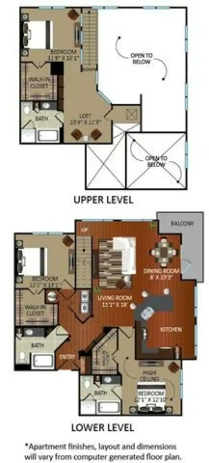 Gables Revere Upper Kirby Houston Apartments FloorPlan 22