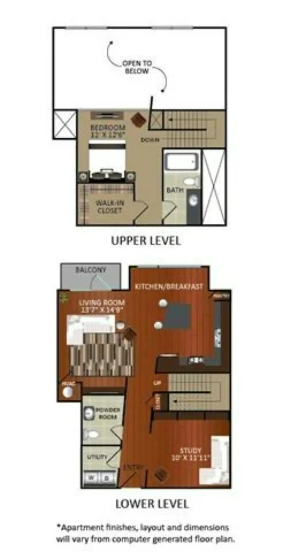Gables Revere Upper Kirby Houston Apartments FloorPlan 5