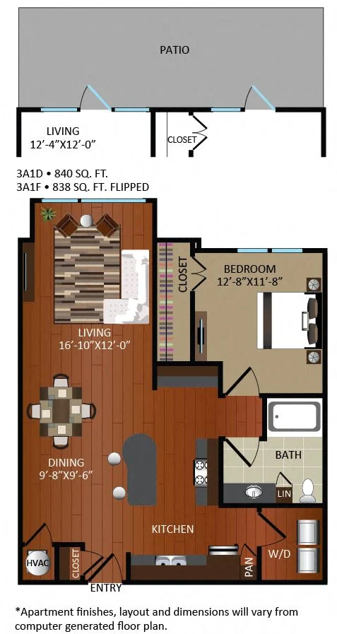 Gables Upper Kirby Houston Apartments FloorPlan 12