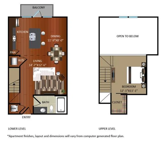 Gables Upper Kirby Houston Apartments FloorPlan 14