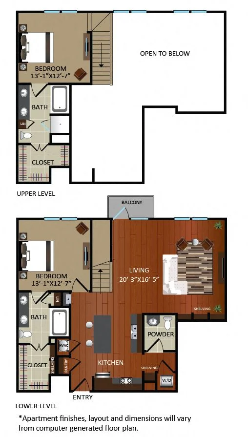 Gables Upper Kirby Houston Apartments FloorPlan 31