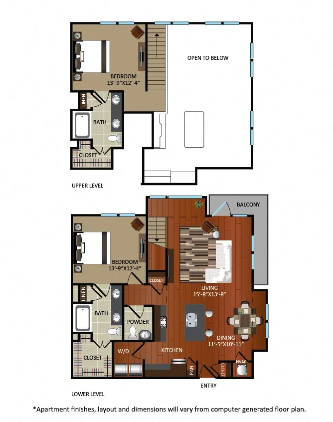 Gables Upper Kirby Houston Apartments FloorPlan 32