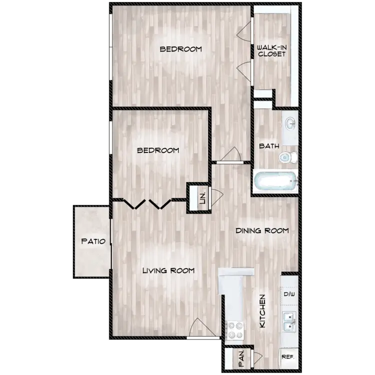 Gables at Richmond Floor Plan 3