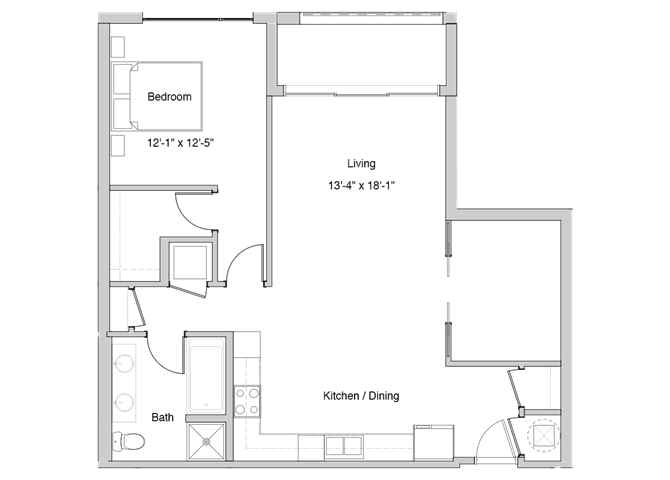 Grey House Floor Plan 3