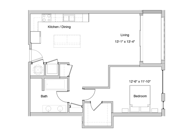 Grey House Floor Plan 4