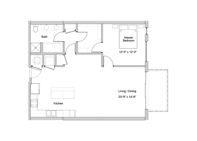 Grey House Floor Plan 5