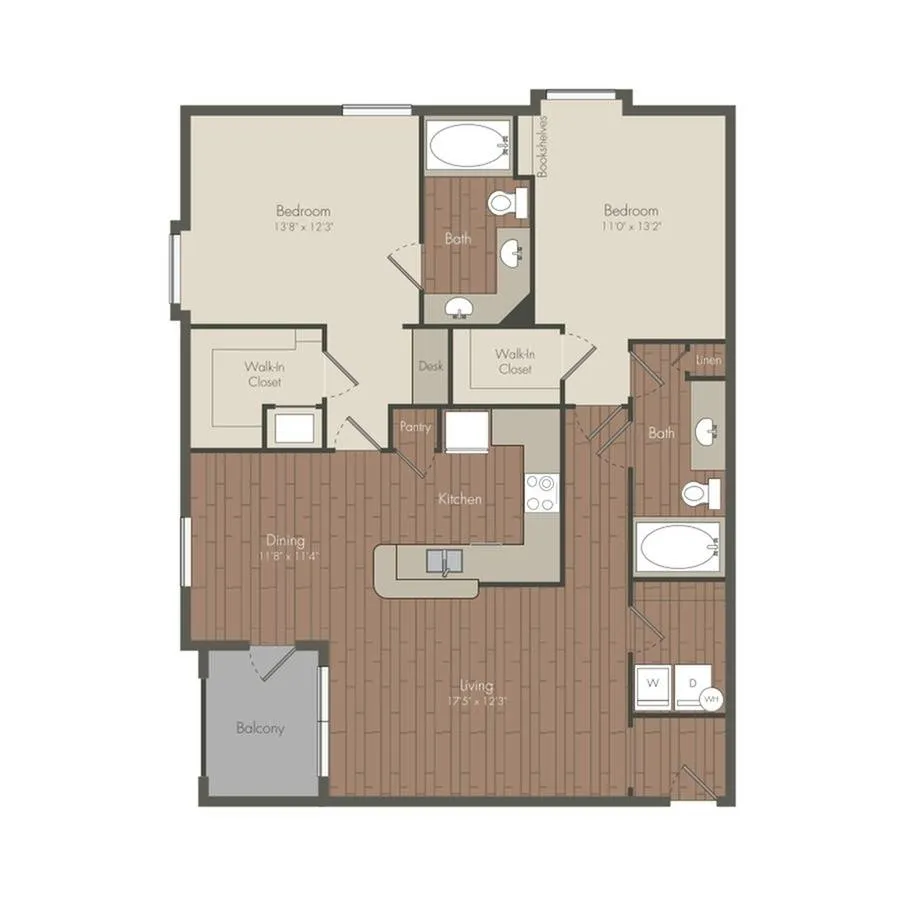 Grove at Sterling Ridge Houston apartment Floorplan 12