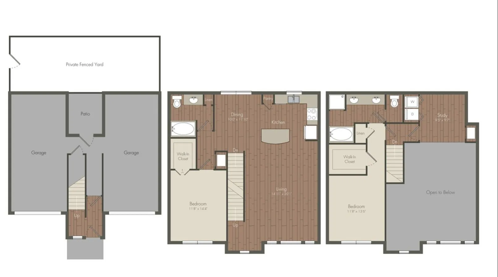 Grove at Sterling Ridge Houston apartment Floorplan 16