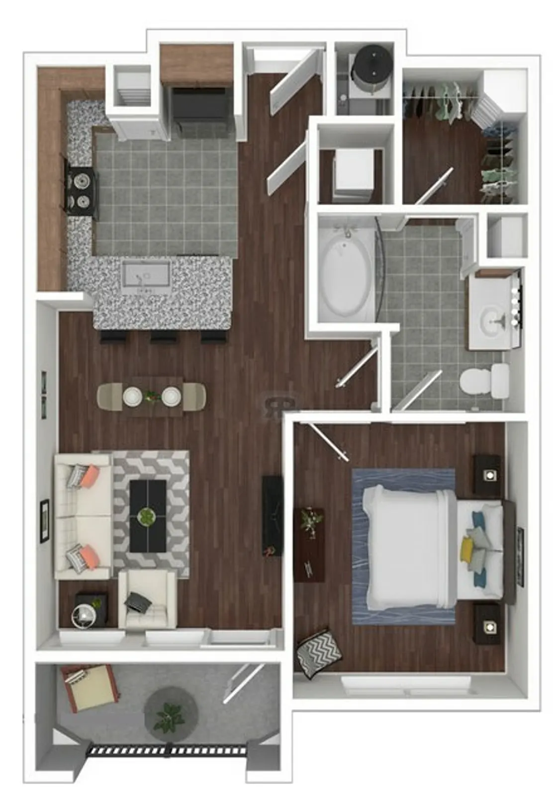 Haven at Main houston apartments floor plan 15