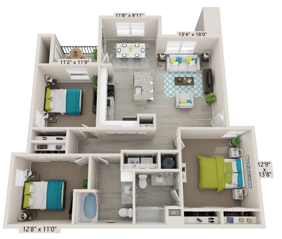 Hawthorne at Bay Forest Floor Plan 10