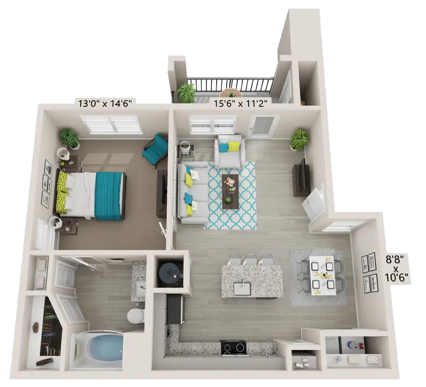 Hawthorne at Bay Forest Floor Plan 2