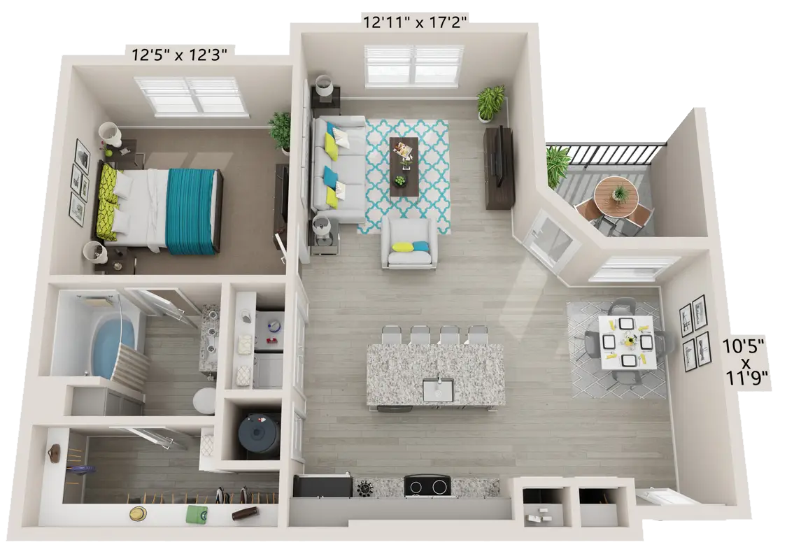 Hawthorne at Bay Forest Floor Plan 3