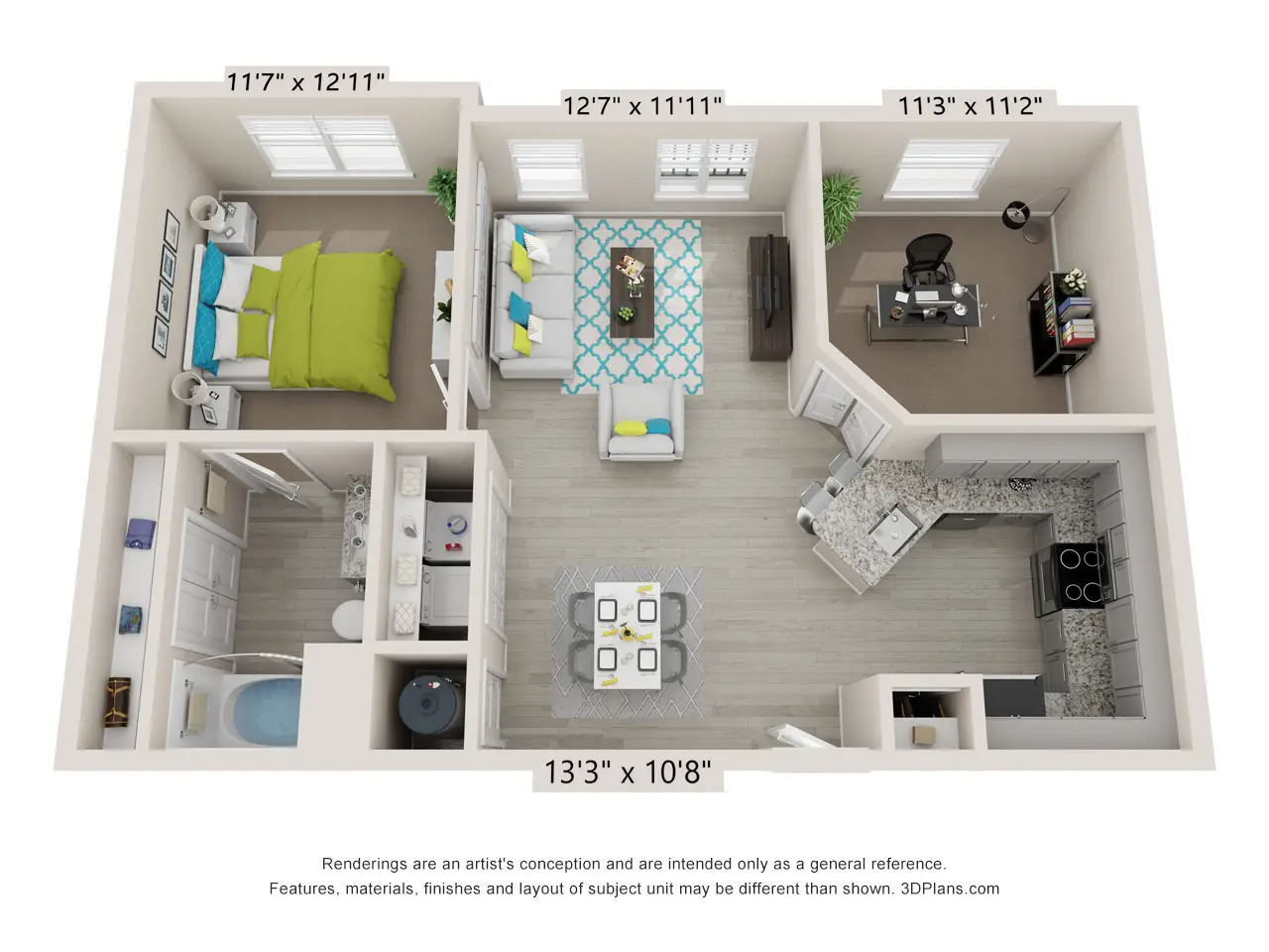 Hawthorne at Bay Forest Floor Plan 4