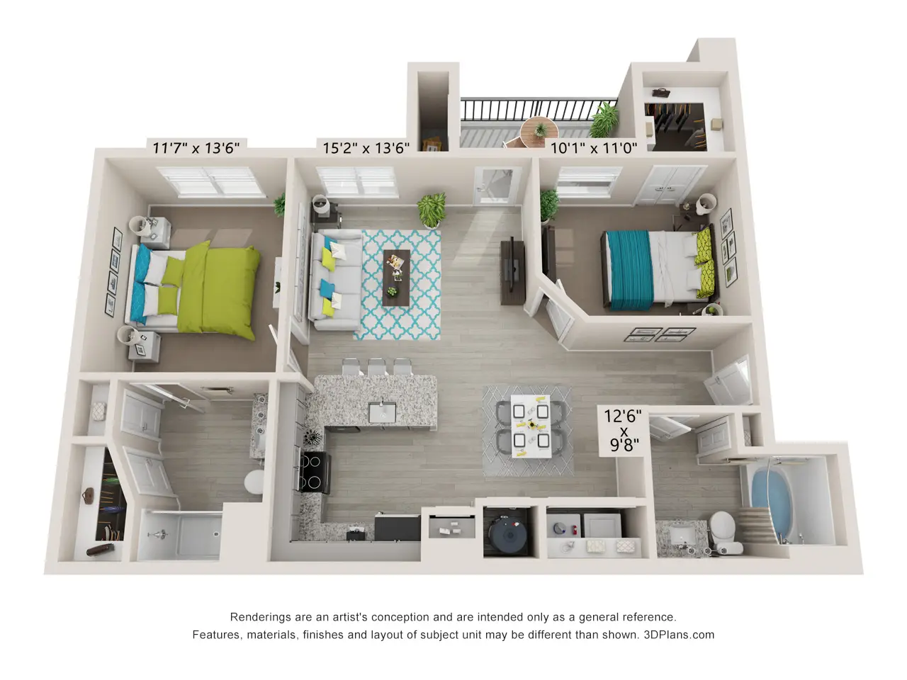 Hawthorne at Bay Forest Floor Plan 7