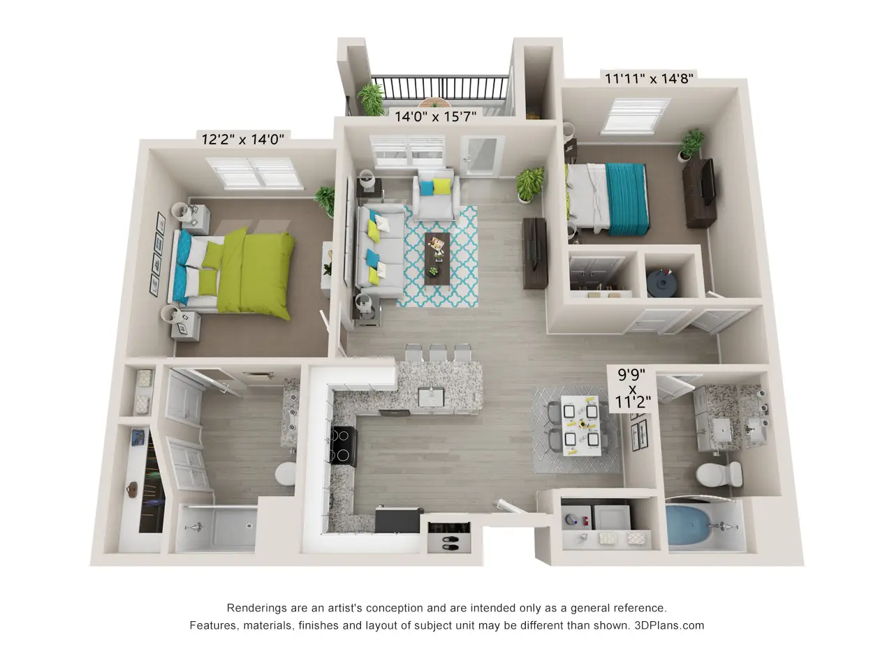 Hawthorne at Bay Forest Floor Plan 8