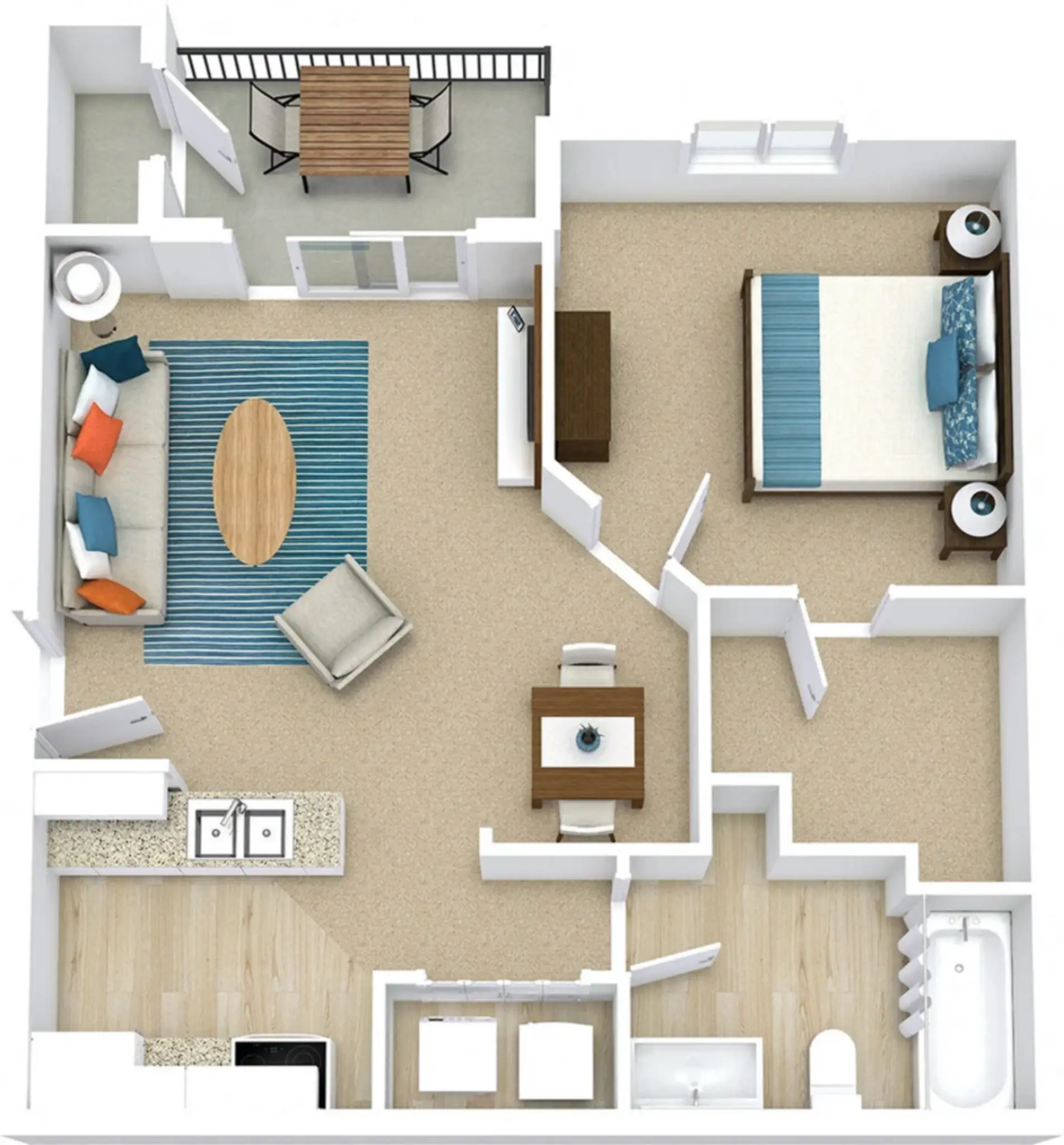 Hollister Place Floor Plan 1