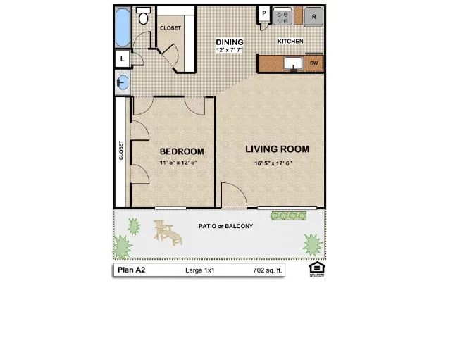 Huntington Oaks Floor plan 3