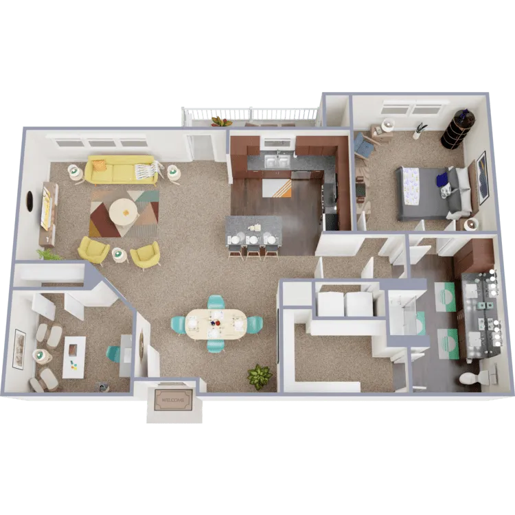 Ivy Point Klein Houston Apartments FloorPlan 3