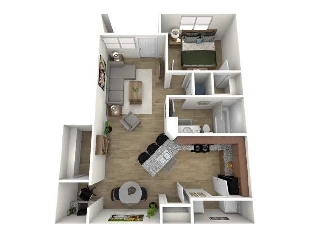 Katy Ranch Houston Apartments FloorPlan 20