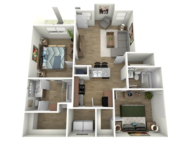 Katy Ranch Houston Apartments FloorPlan 31