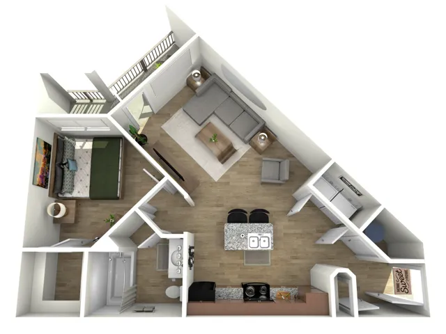 Katy Ranch Houston Apartments FloorPlan 5