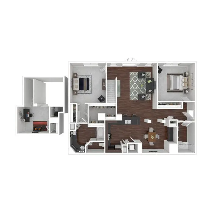 Kimpton Houston Apartments FloorPlan 11