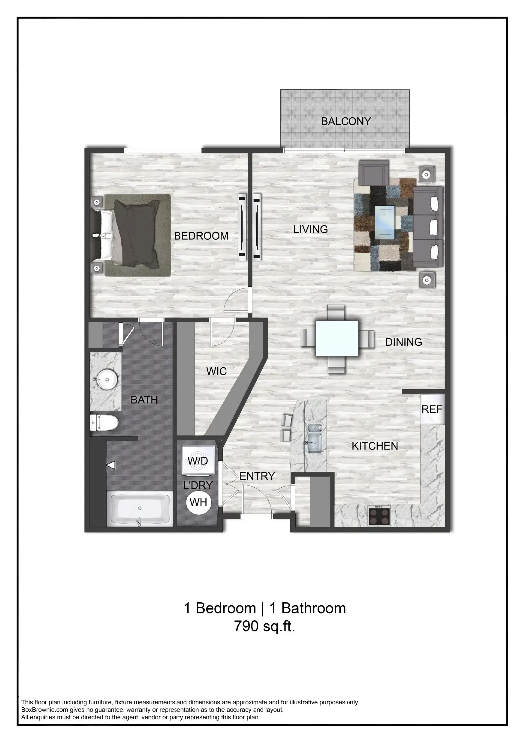 La Maison at River Oaks Houston Apartments FloorPlan 4