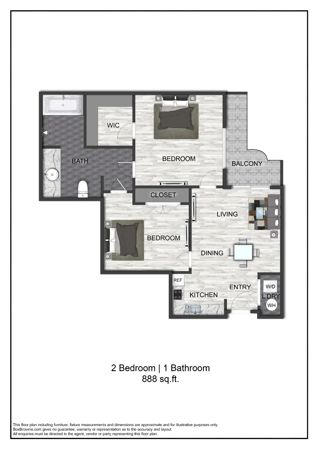 La Maison at River Oaks Houston Apartments FloorPlan 6