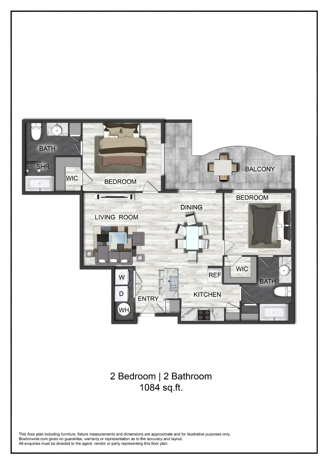 La Maison at River Oaks Houston Apartments FloorPlan 8