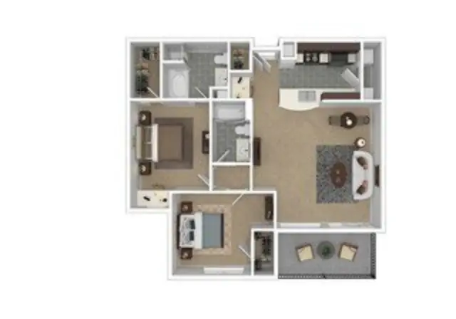 Lakefront Villas Floor Plan 13