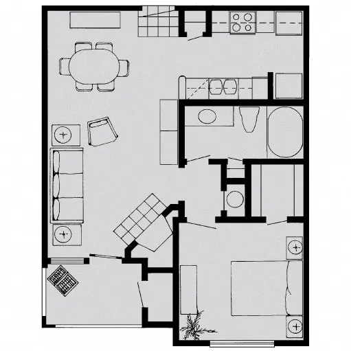 Lanesborough Apartments houston apartments floorplan 2