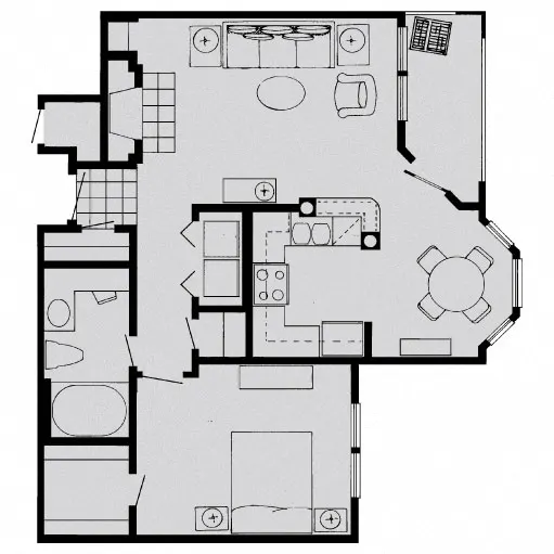 Lanesborough Apartments houston apartments floorplan 3