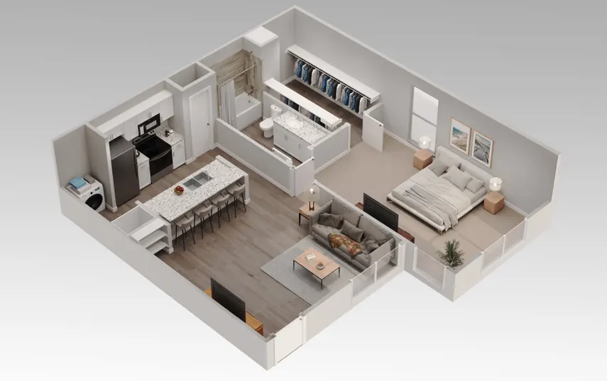 Langham Creek Town Homes Houston FloorPlan 2