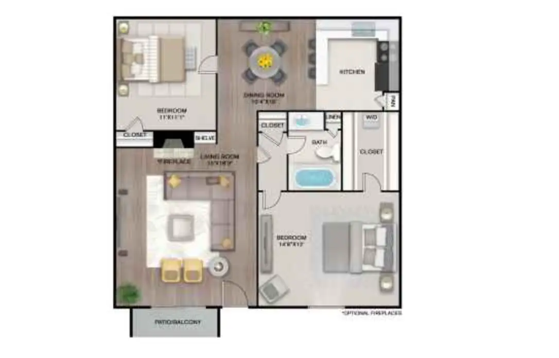 Latitude 2976 Apartments Floor Plan 11