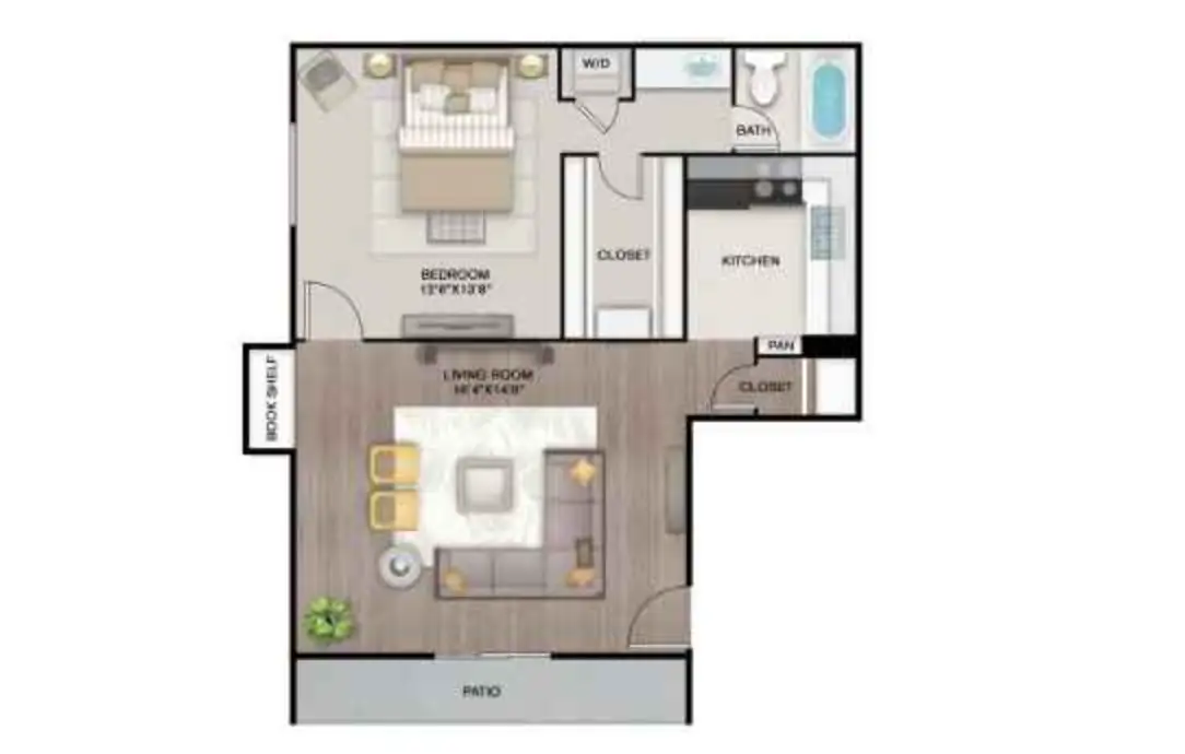 Latitude 2976 Apartments Floor Plan 4