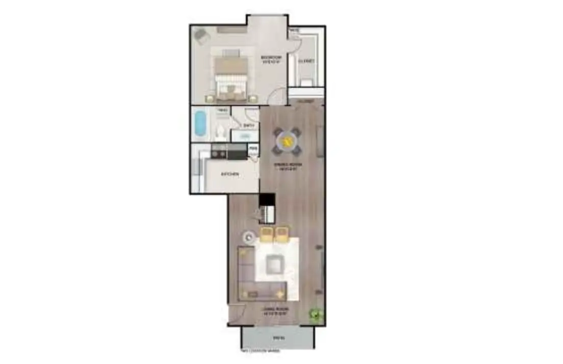 Latitude 2976 Apartments Floor Plan 5