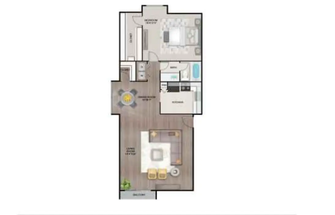 Latitude 2976 Apartments Floor Plan 6